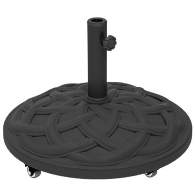 Base de parasol en résine