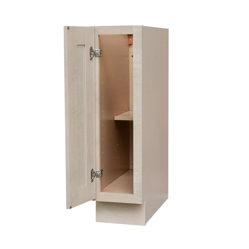 Shaker Style Sonoma Wheat 9" Base Cabinet