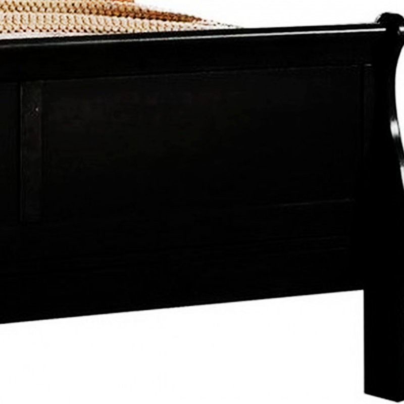 Lit-bateau Amadis, Full, Noir