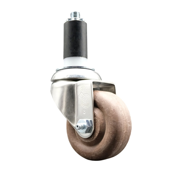 Stem Caster, 3" H x 3" W