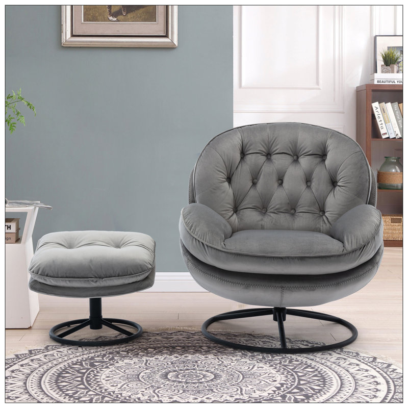 Chaises d'appoint pour le salon, Gris