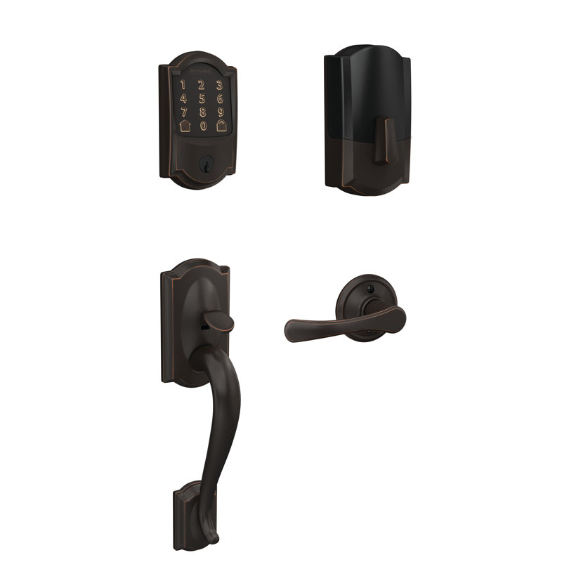Encode Single Cylinder Smart Deadbolt, Bronze