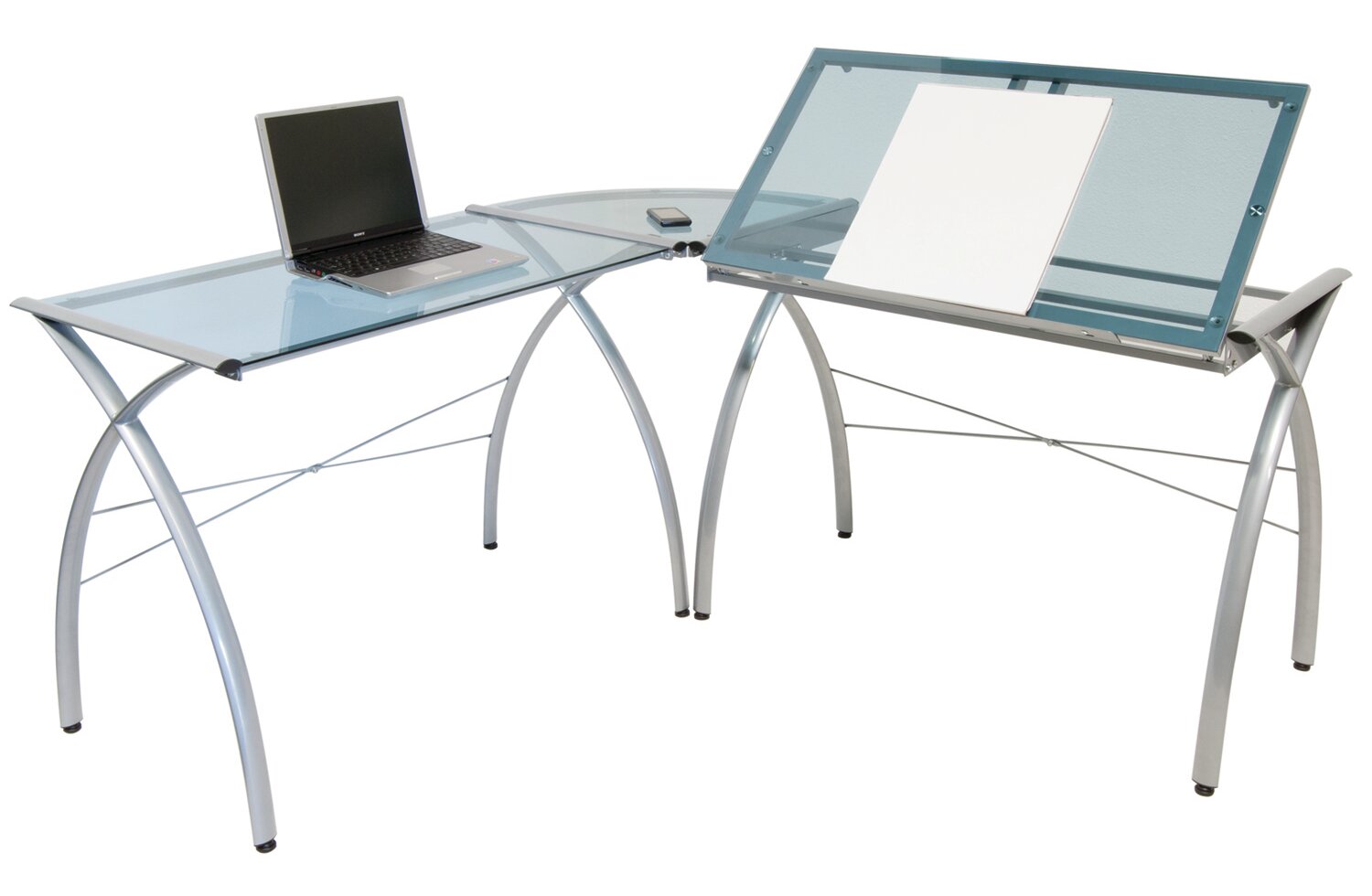 l shaped drafting desk