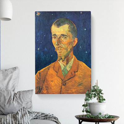 Eugene Boch by Vincent Van Gogh - Wrapped Canvas