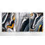 Superbe ensemble d'art mural en verre trempé (3 pièces), 27,6 po x 39,4 po | 100% verre trempé, épaisseur: 0,16 pouce | Élégante décoration intérieure pour le salon, la chambre à coucher et le bureau, durable et facile à nettoyer-1097402355