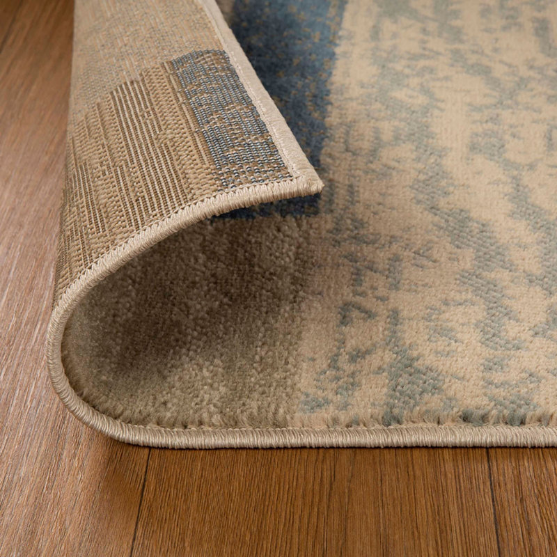 Tapis de couloir bleu marine 10 pi