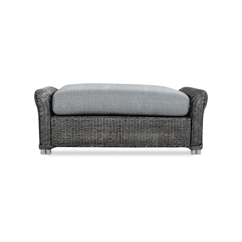 Reflections Outdoor Ottoman, Sandberg Flax, Mink