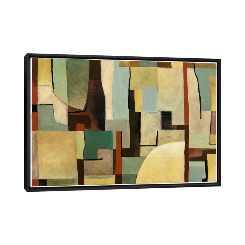 "i93" par pablo esteban, reproduction d’art sur toile, Toile avec cadre noir, Pas de tapis, H 40 po x l 60 po x P 1,5 po