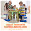 Fauteuil oscillant Blue Kids - Tabouret sensoriel actif pour la mise au point et la posture-37607649-37607650