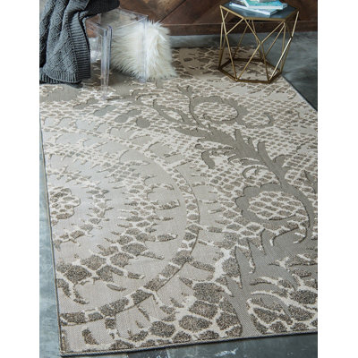 Tapis de véranda d'extérieur couleur caillou