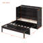 Lit escamotable double avec grands tiroirs-1184700140