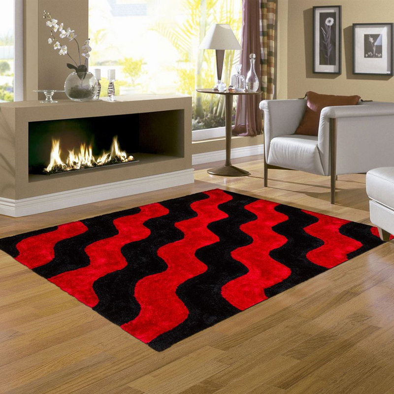 Striped Indoor Rug, 5' x 7'