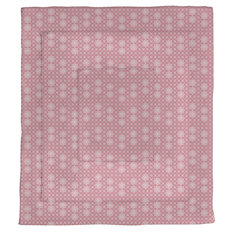 Katelyn Elizabeth Modern & Contemporary Polyester Geometric Shapes Comforter, Twin XL Comforter, Pink