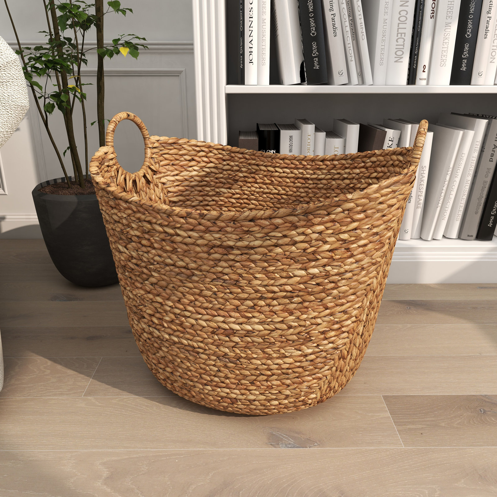 Superior Wicker Basket, 98.94, Brown