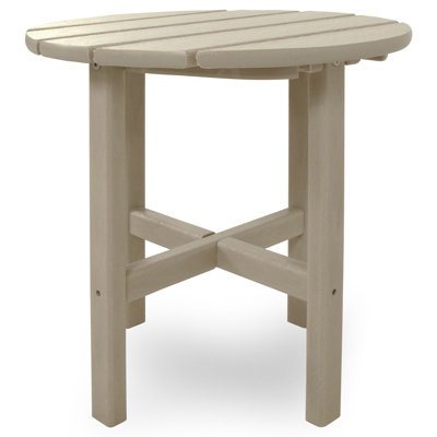 Table d'appoint ronde POLYWOOD de 18 po par Ivy Terrace