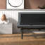 Très grand lit réglable très grand Btx4 - tête et pied réglables, télécommande sans fil, plateforme en contreplaqué, tissu non tissé, noir et gris, sans outils, noir gris-814526448