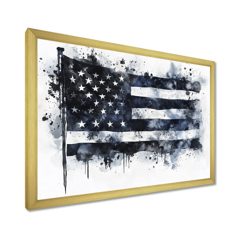 Lahm - États-Unis, art mural encadré, Reproduction d'une seule photo avec cadre, H 30 po x l 40 po, Doré
