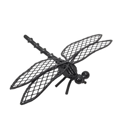 Libellule artisanale en métal 4 x 4 x 1 po Fixtureisplays® 4D66901CF5364CAE8967D7B51CFDBFDA
