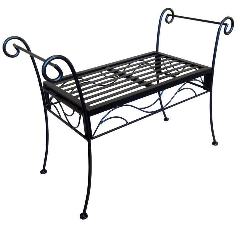 Banc de jardin simple en fer 75Poet's
