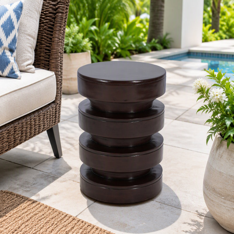 Patti Round End Table
