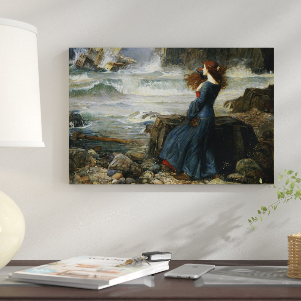 " Miranda - The Tempest, 1916 " by John William Waterhouse Vault W Artwork Mat 