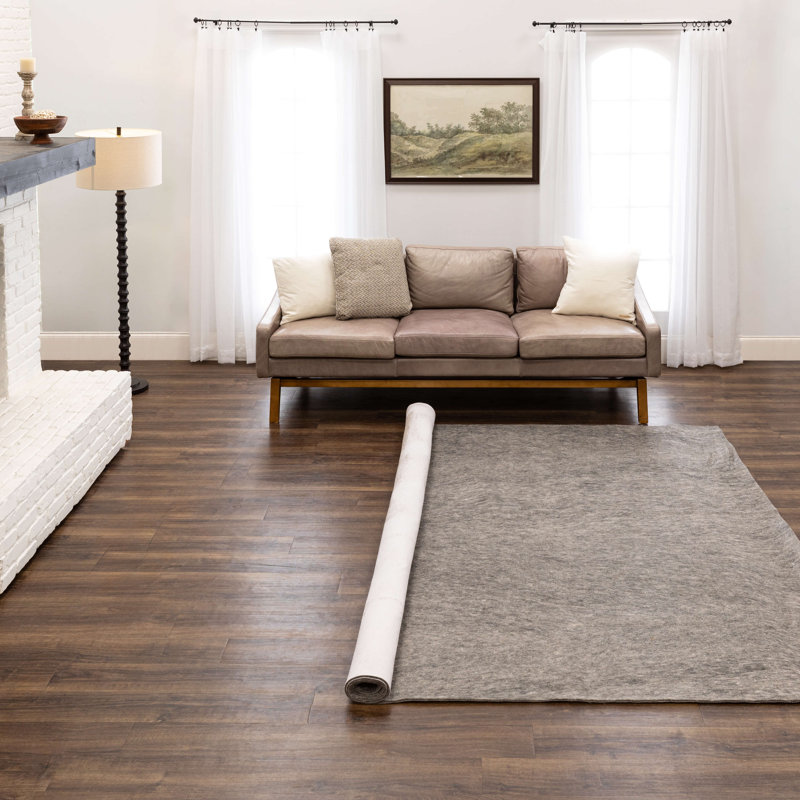 Sous-tapis personnalisable à double surface avec coussin antidérapant Modern Luxury  , Rectangle 12 pi x 15 pi