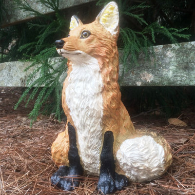 Call of the Wild Fox Garden Statue