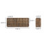 Waubun SIDEBOARD DEEP BROWN