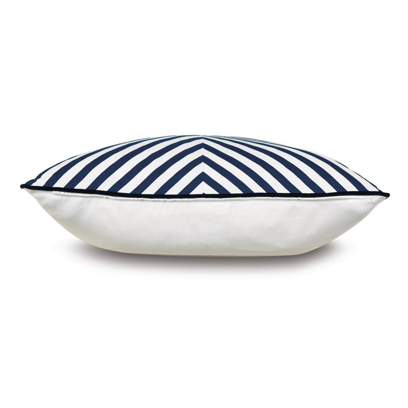 Summerhouse Square Pillow Cover & Insert, Polyester