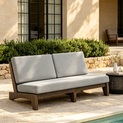 Patio Outdoor Sofa with Cushions