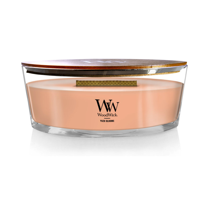 Bougie WoodWick® Chai Ellipse, Orange vif
