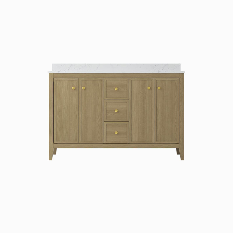 54" bathroom vanity with sink, 54