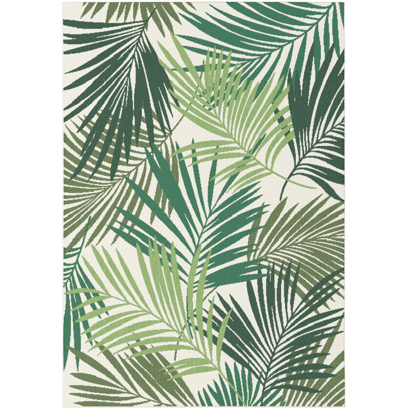 Annex Floral Indoor / Outdoor Area Rug, Rectangle 120 x 170cm