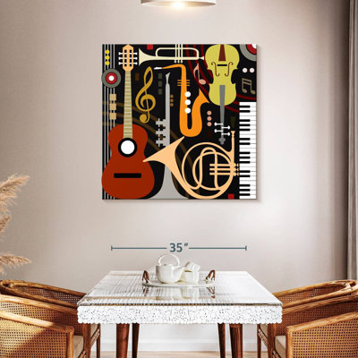 Abarca, instruments de musique abstraits