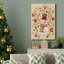 Holly Days Snowman - reproduction d'art sur toile tendue-494421166