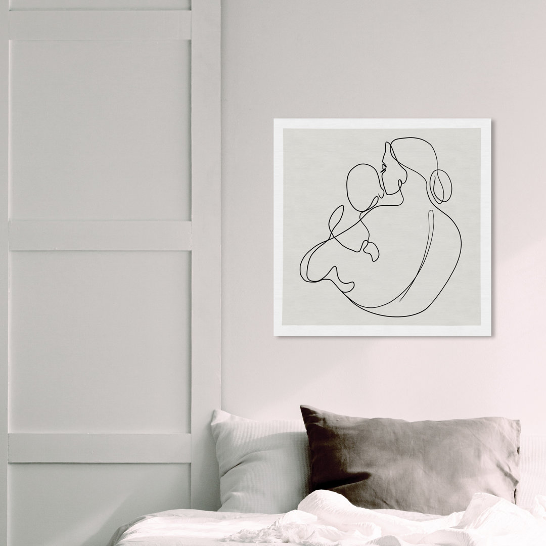 " Mother And Child " Painting Print Olivia's Easel 