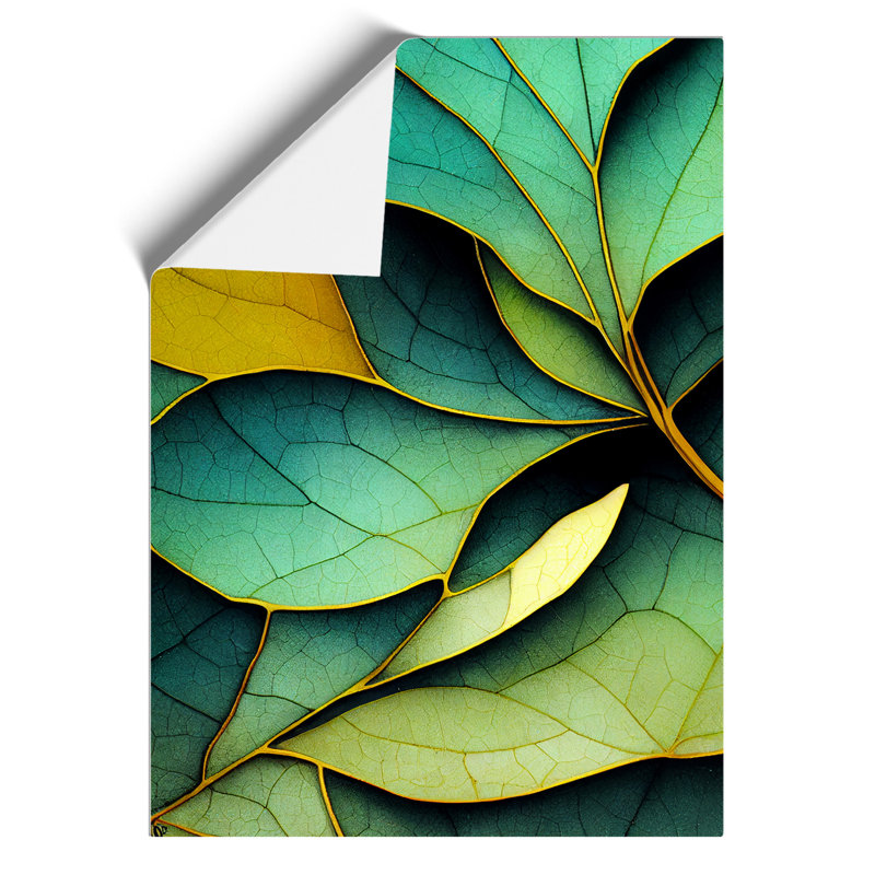 The Artsy Leaves - Print, Paper, 42cm H x 29.7cm W, No Matte