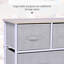 5 Drawer Horizontal Storage Cube Dresser, Accent Chest, Entryway Cabinet, Accent Cabinet