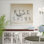 «Rise And Shine Folks», art textuel sur toile