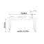 Bureau en acier inoxydable Minimalist-1077292967-1077292888