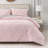 Juicy Couture Kiss Pleat Plush Micromink Comforter Sets-98404060-98404062