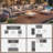 6 - Person PE Wicker Sectional Conversation Set With Cushions-1535429072