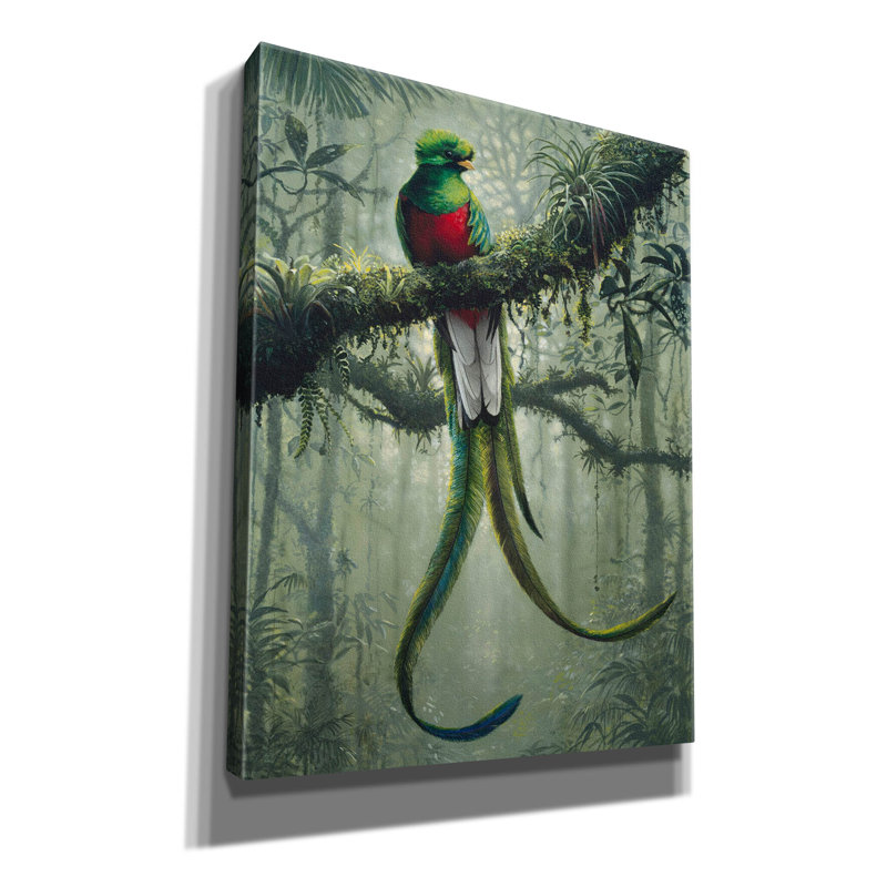 Epic Graffiti «Resplendent Quetzal 2» par Harro Maa, L 26 po x H 34 po x P 1,5 po