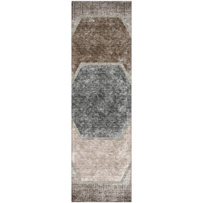 Premium Machine Washable Prisco Fudge Rug