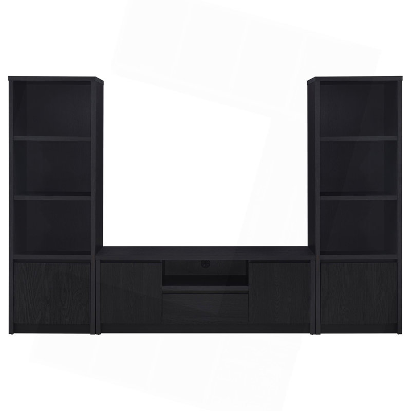 Meuble audio-vidéo 3 pièces Sloat, H 70,75 po x L 107 po x l 15,5 po