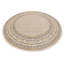 Tapis beige à motif géométrique Swinson-1867986688
