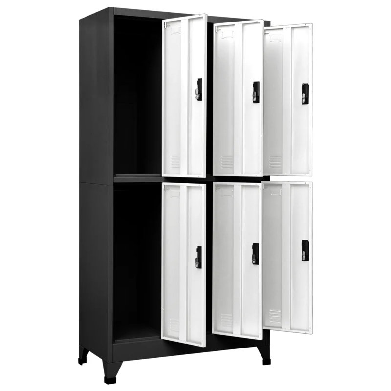 Vytis Metal 1 - Tier 90cm Cubby, Anthracite/White