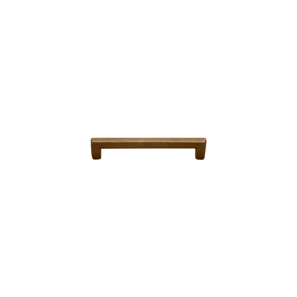 Rail Cabinet Pull, 4", Silicon Bronze Medium
