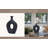 Modern Stoneware Ceramic Vase - Decorative Textured Accent with Sleek Design, Elegant Home Decor Statement for Contemporary Interiors-190239357