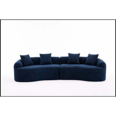 Canapé confortable à quatre places avec une éponge de qualité supérieure et des coussins élégants pour une détente à la maison et une vie élégante